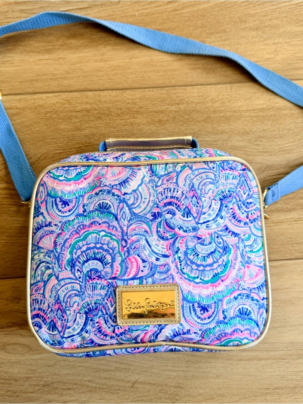 Lilly Pulitzer Happy As A Clam Insulated Lunch Box